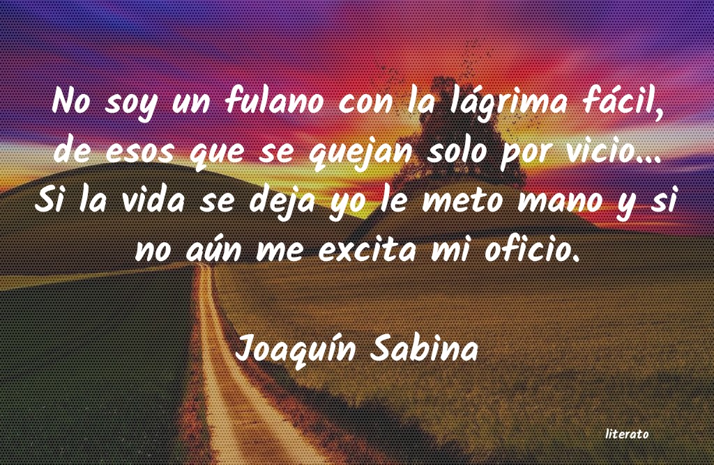 Frases de Joaquín Sabina