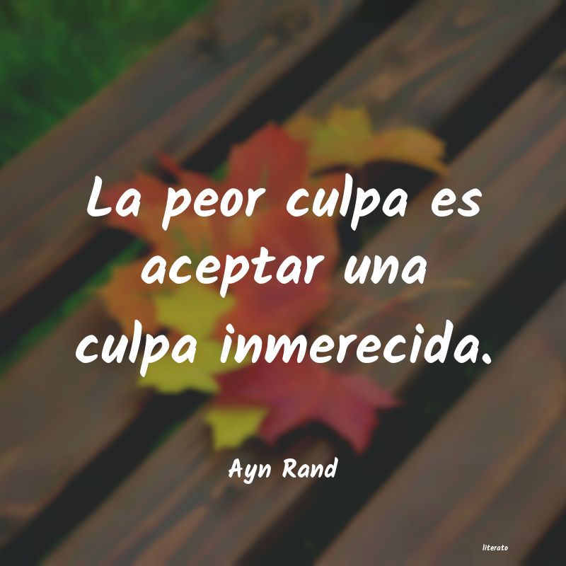 Frases de Ayn Rand