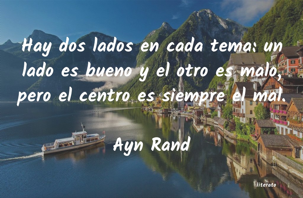 Frases de Ayn Rand