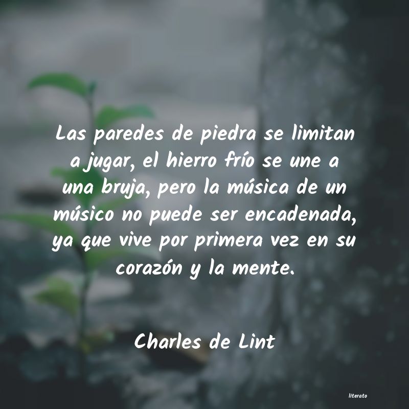 frases de Charles de Lint