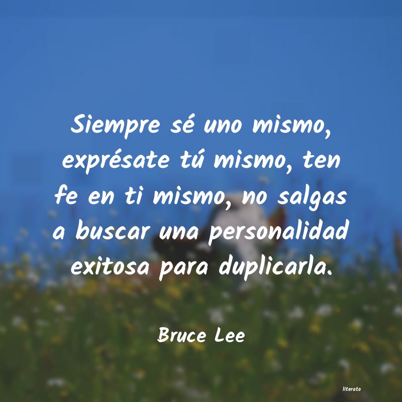 Frases de Bruce Lee