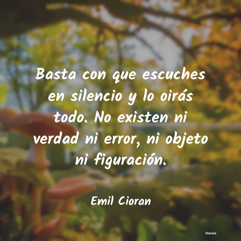 frases de Emil Cioran