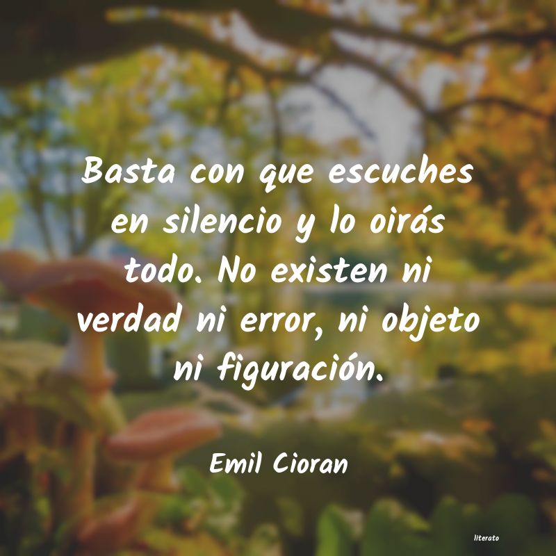 Frases de Emil Cioran