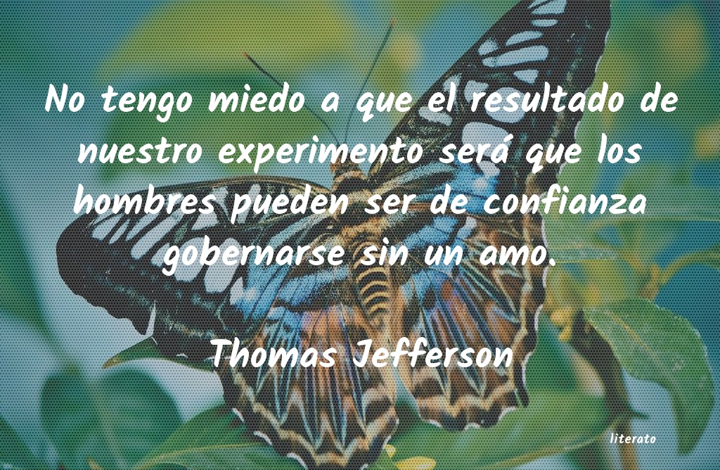 Frases de Thomas Jefferson