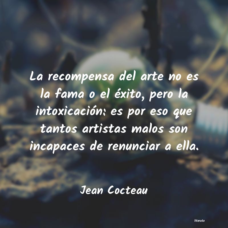 frases de Jean Cocteau