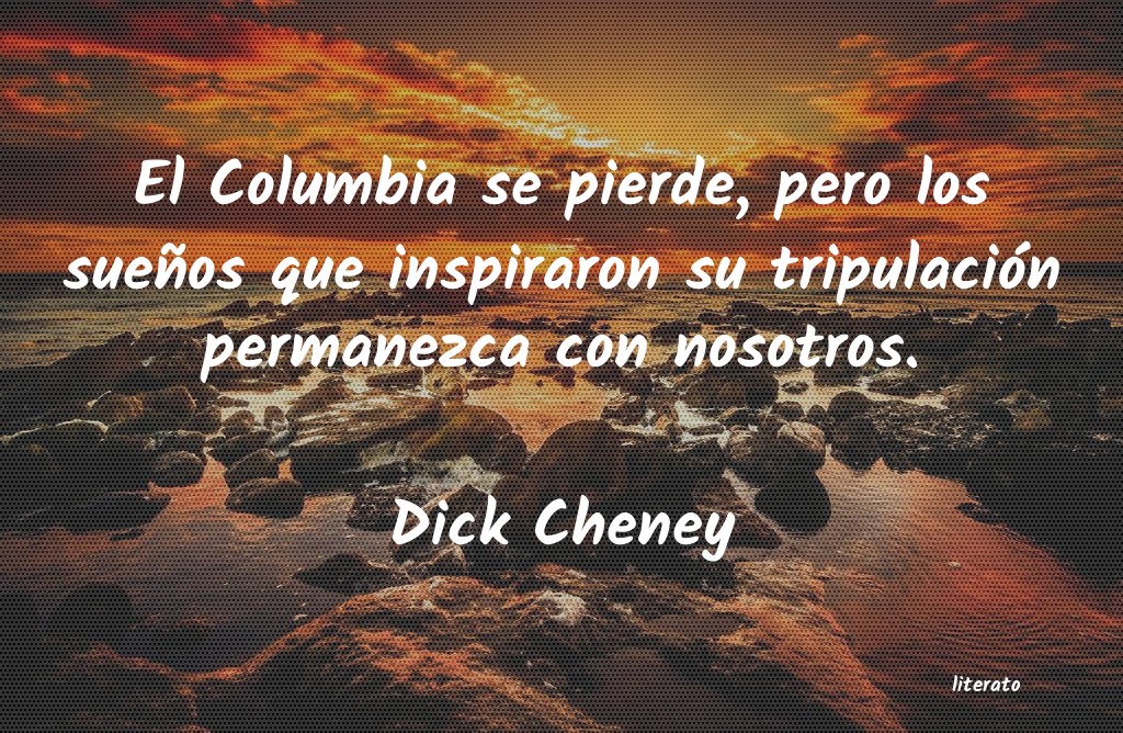 Frases de Dick Cheney