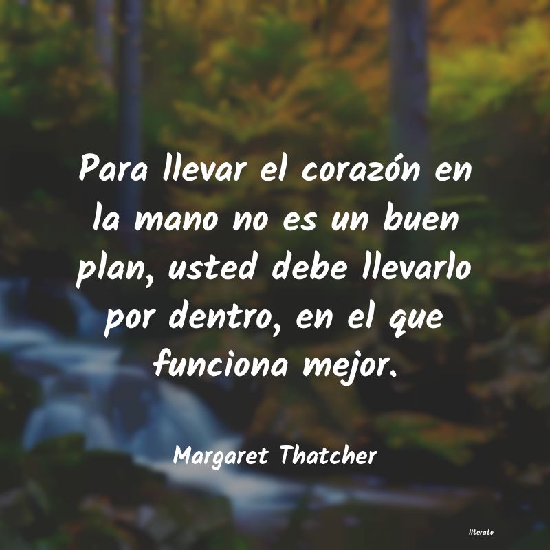 frases de Margaret Thatcher