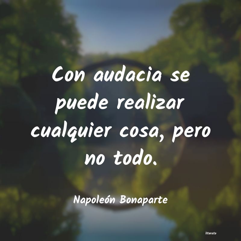 Frases de Napoleón Bonaparte