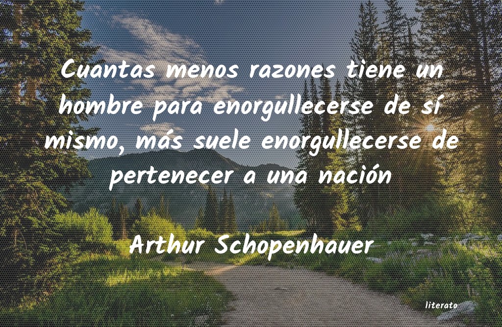 Frases de Arthur Schopenhauer