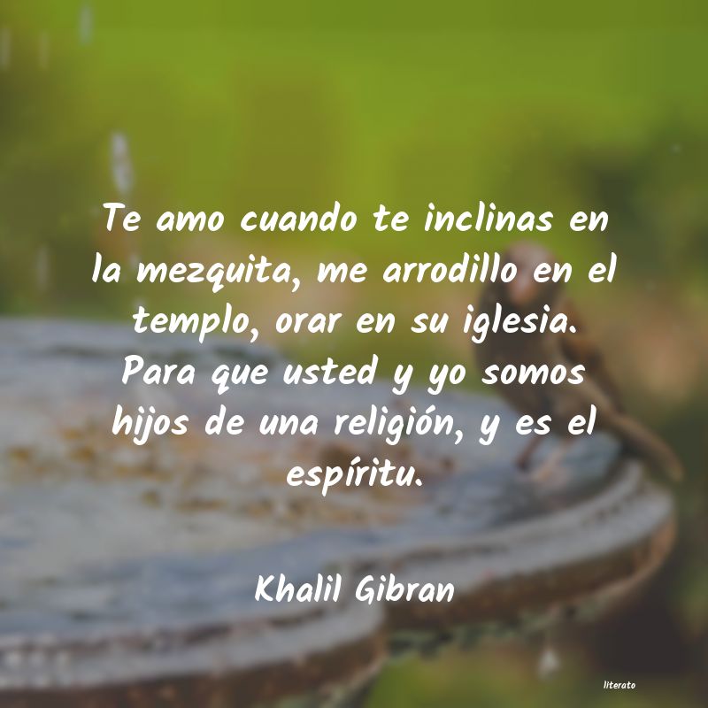 Frases de Khalil Gibran