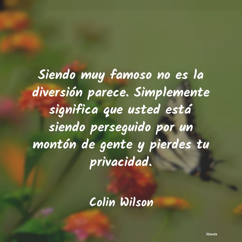 Frases de Colin Wilson