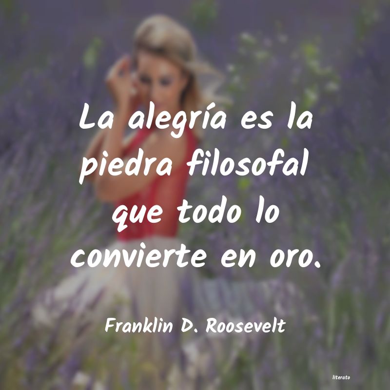 Frases de Franklin D. Roosevelt