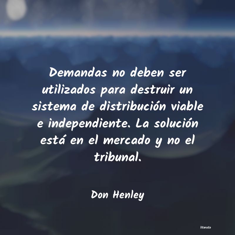 frases de Don Henley