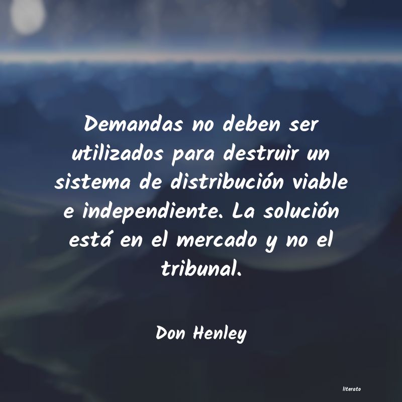 Frases de Don Henley