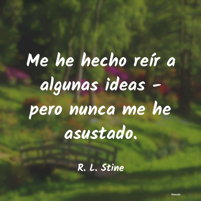 Frases de R. L. Stine