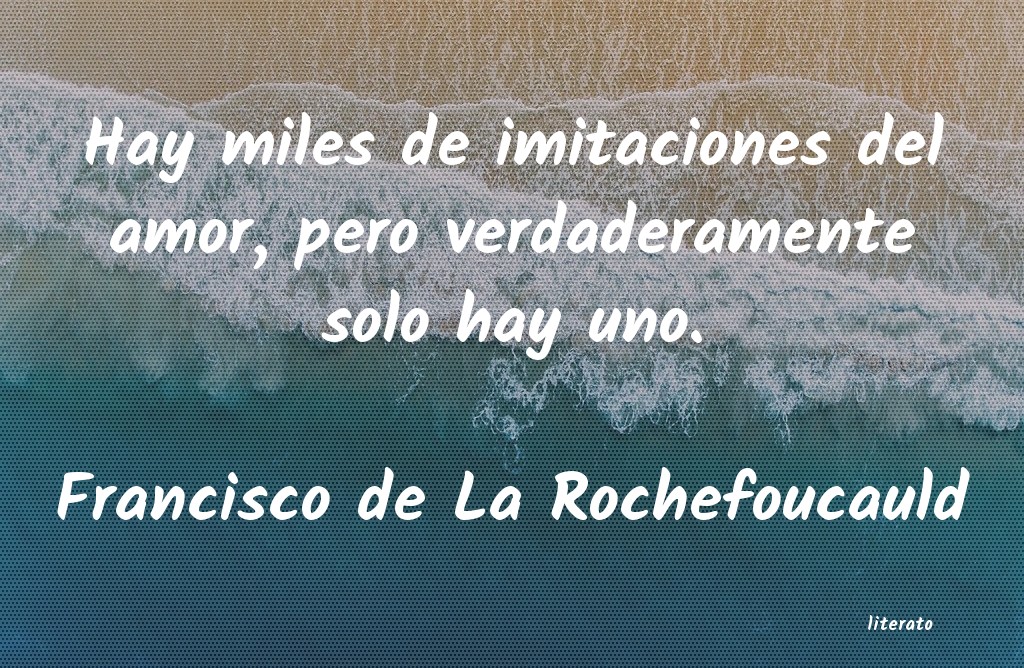 Frases de Francisco de La Rochefoucauld