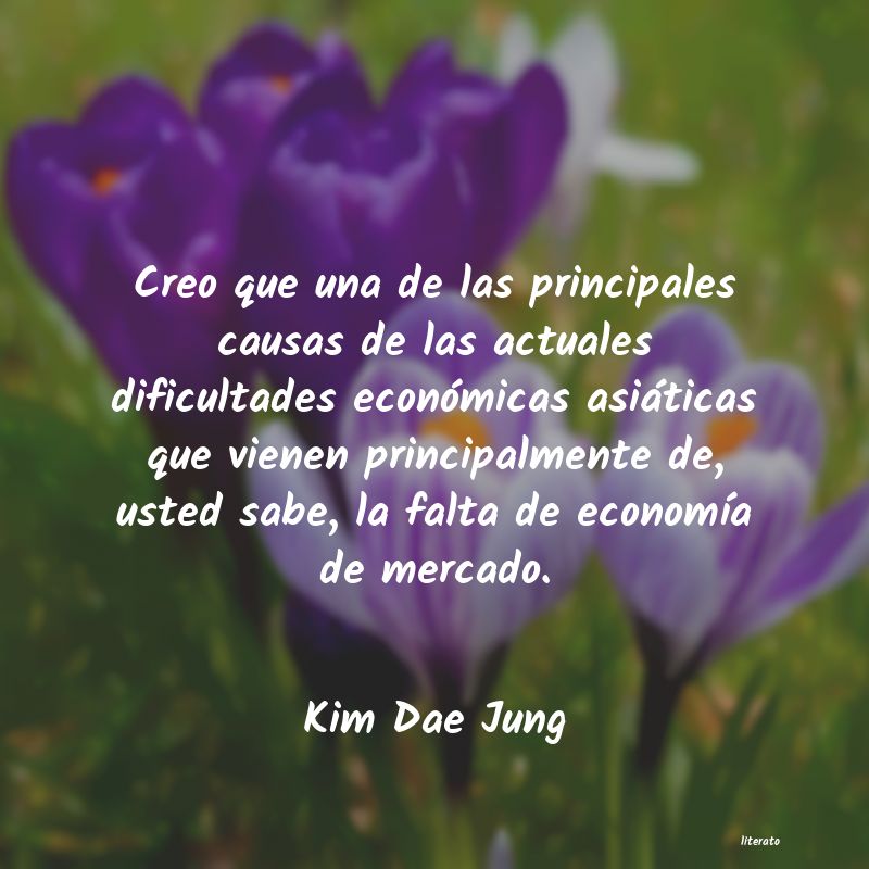 Frases de Kim Dae Jung