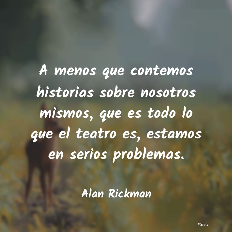 Frases de Alan Rickman