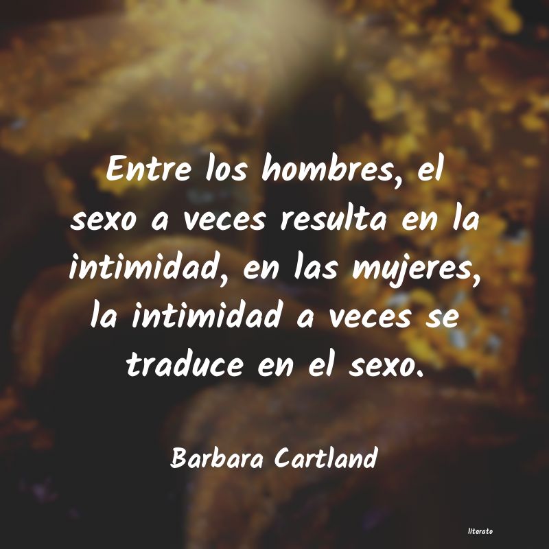 Frases de Barbara Cartland