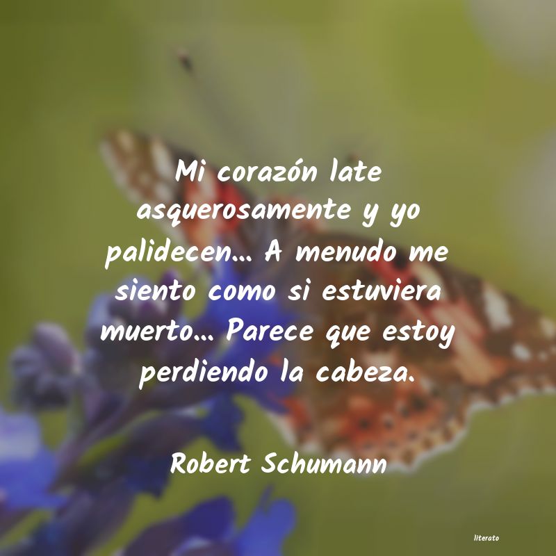 Frases de Robert Schumann