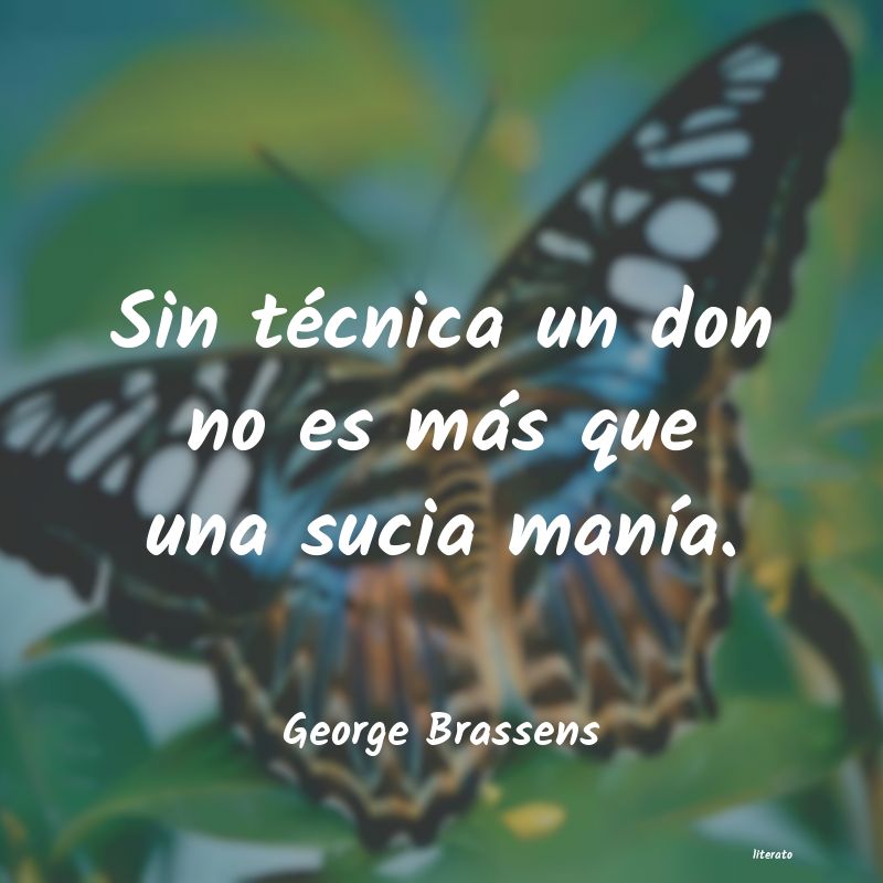 Frases de George Brassens