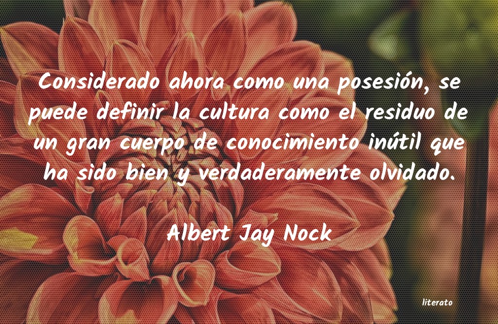 Frases de Albert Jay Nock