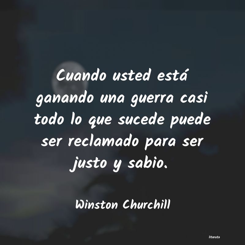 frases de Winston Churchill