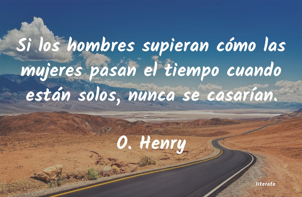 Frases de O. Henry