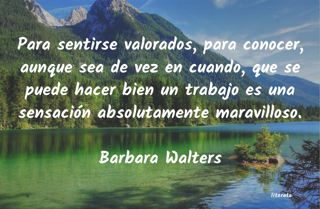 Frases de Barbara Walters