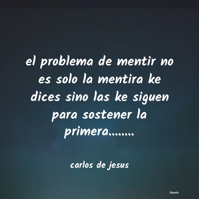 frases de carlos de jesus