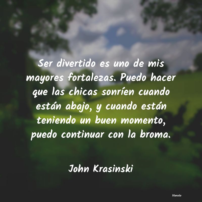 frases de John Krasinski