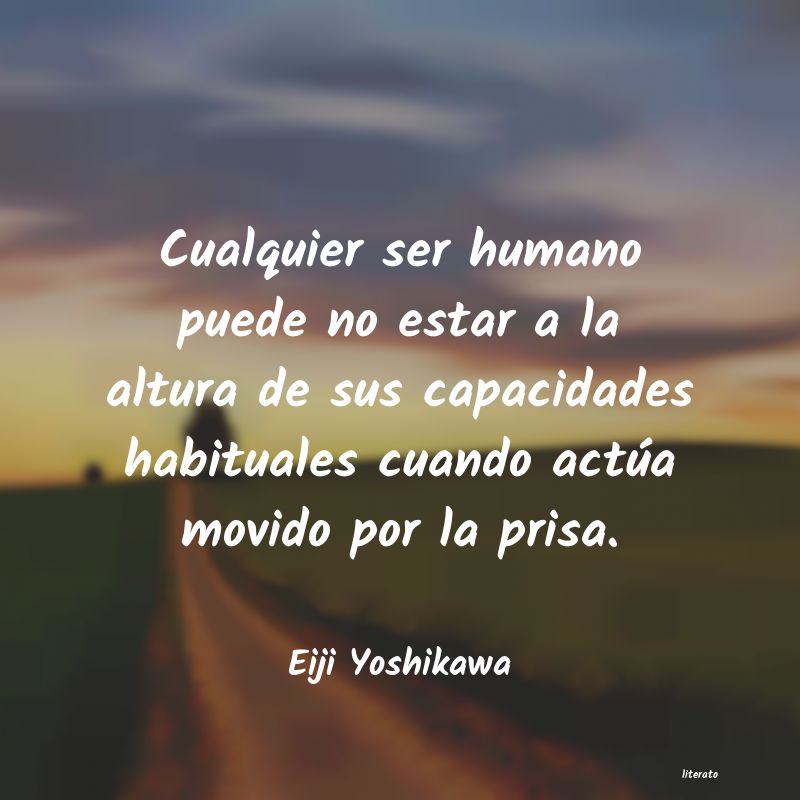 Frases de Eiji Yoshikawa