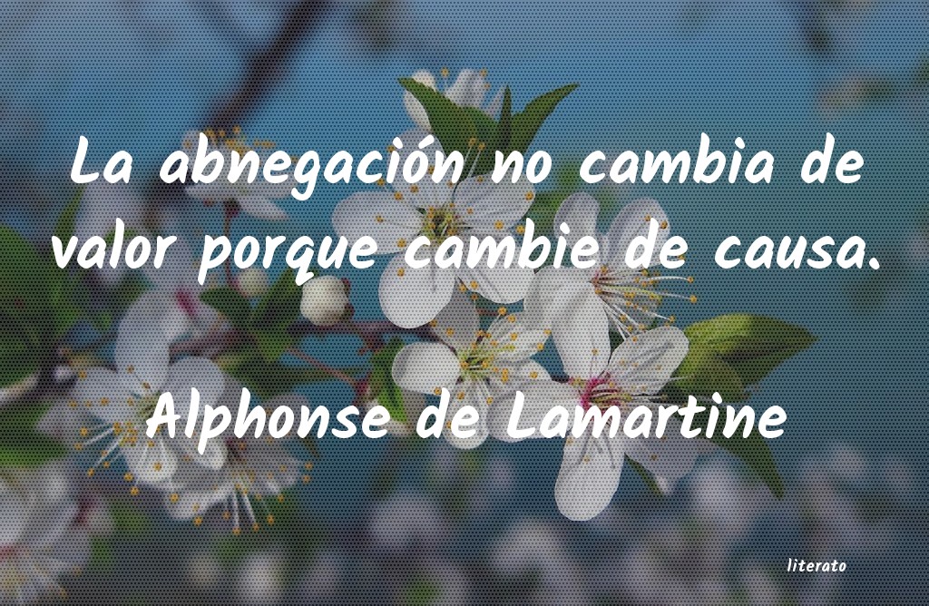 frases de Alphonse de Lamartine