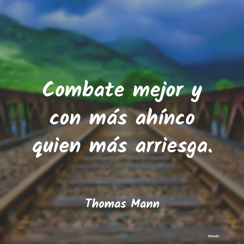 Frases de Thomas Mann