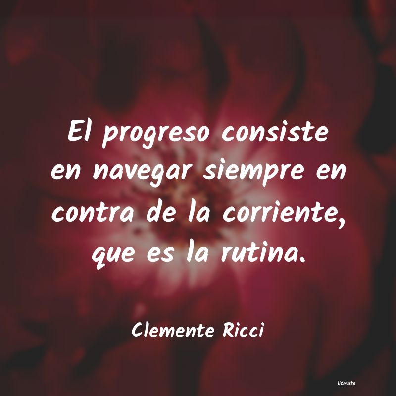 frases de Clemente Ricci