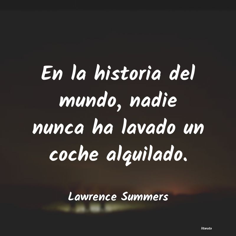 Frases de Lawrence Summers