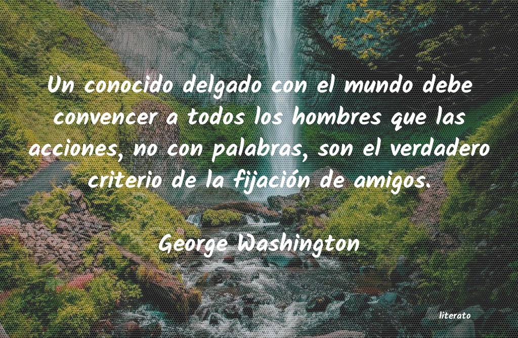 Frases de George Washington