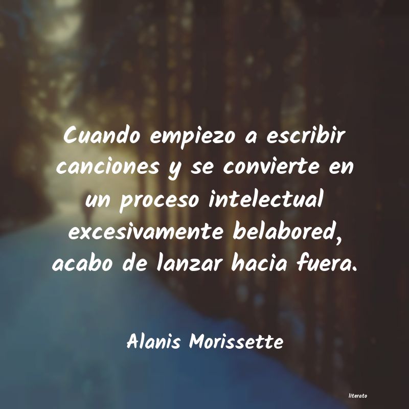 frases de Alanis Morissette