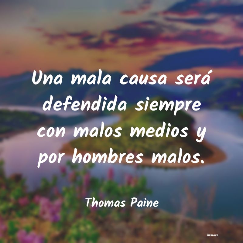 Frases de Thomas Paine