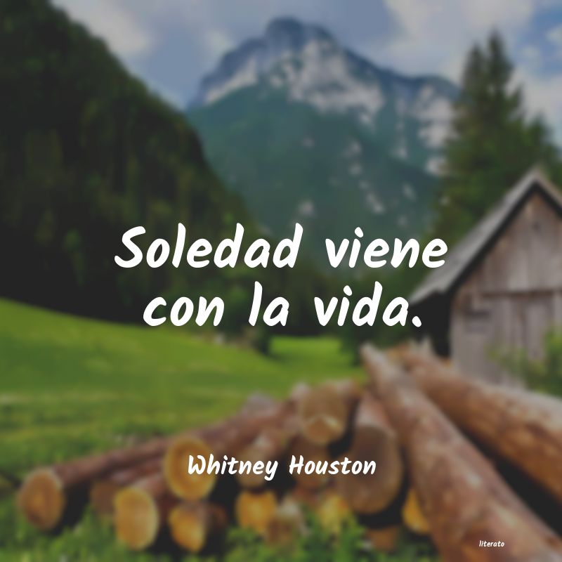 frases de Whitney Houston