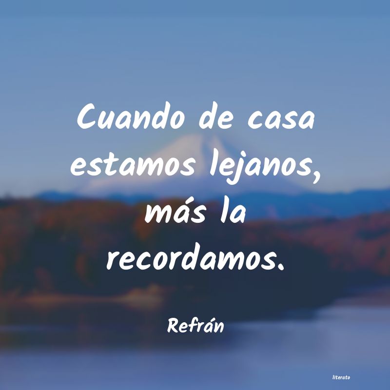 frases de Refrán