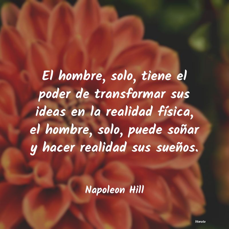 Frases de Napoleon Hill