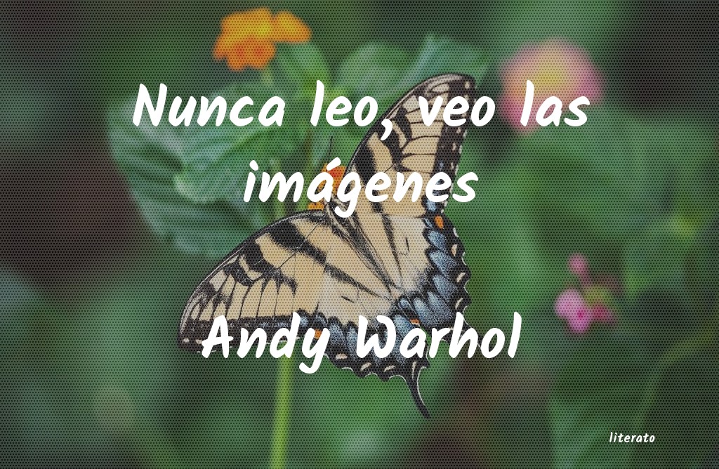 Frases de Andy Warhol