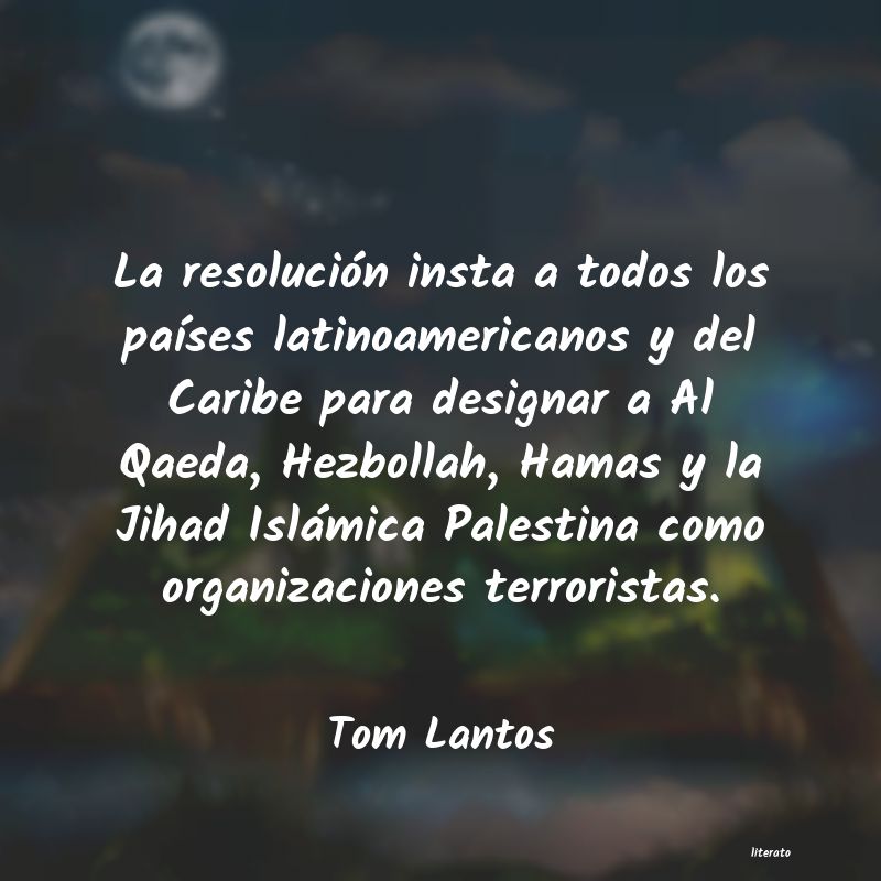 Frases de Tom Lantos