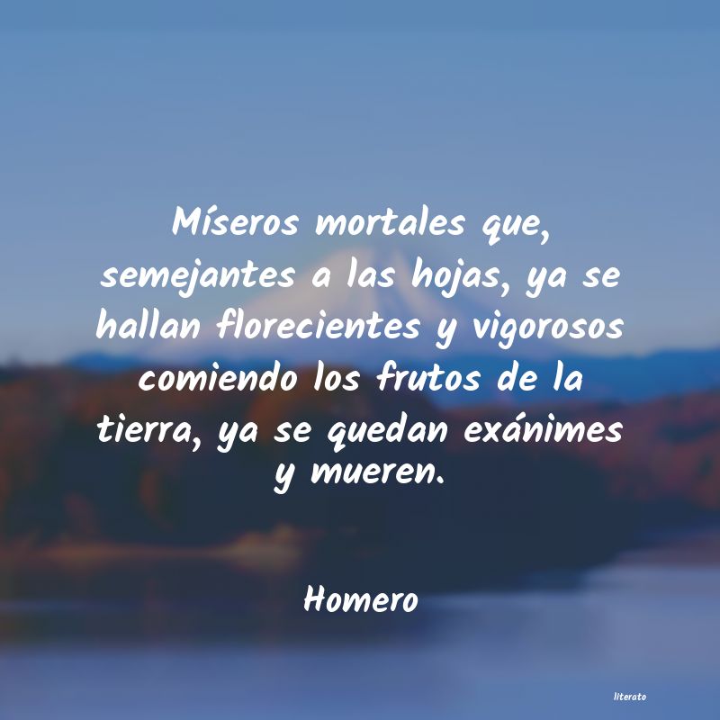 frases de Homero