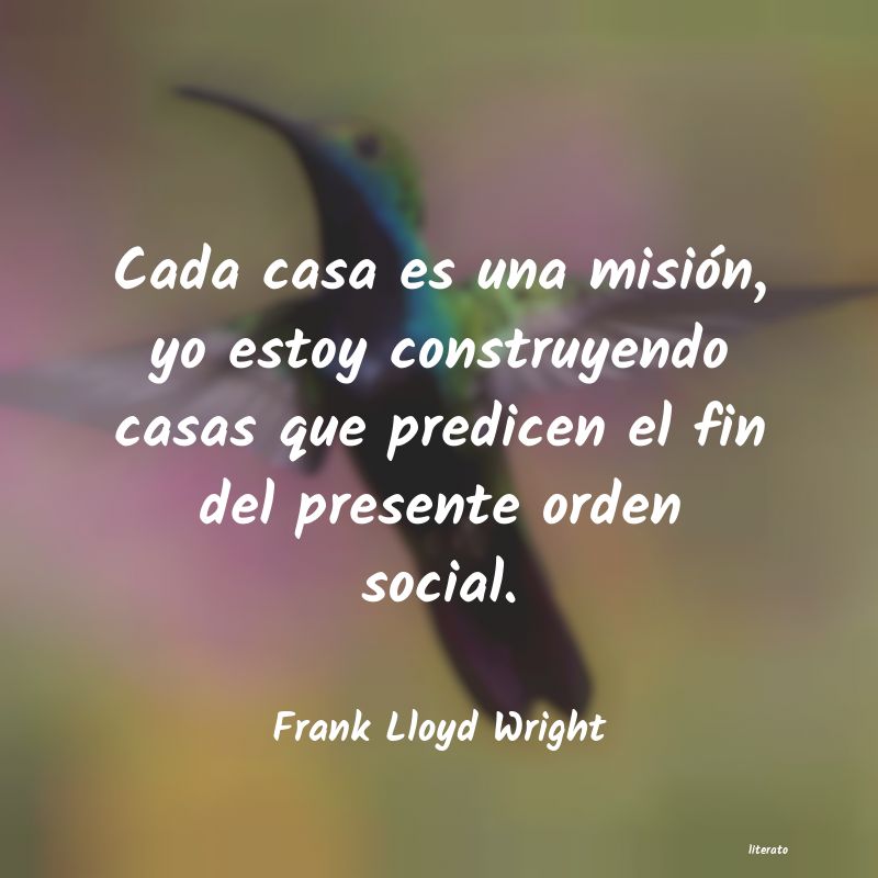 Frases de Frank Lloyd Wright