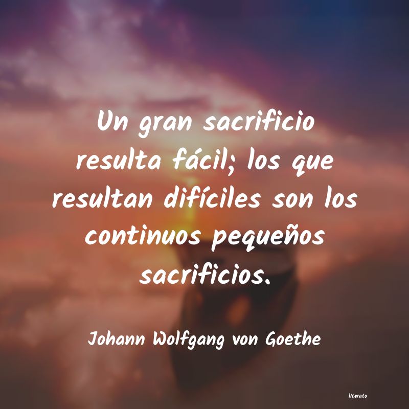 frases de Johann Wolfgang von Goethe