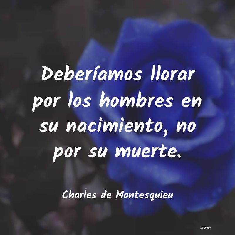 frases de Charles de Montesquieu