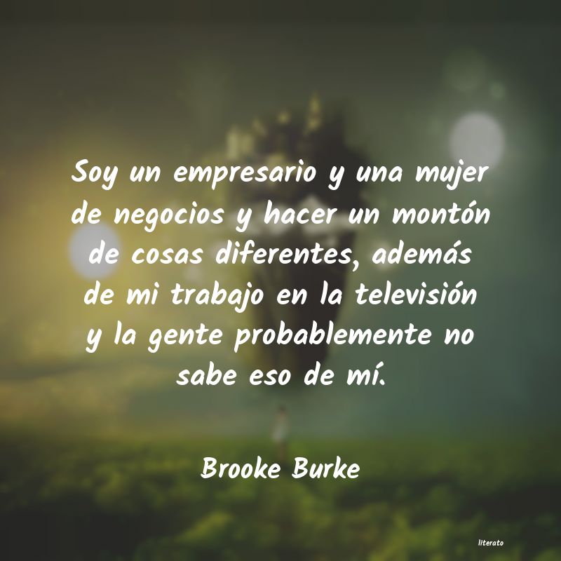 frases de Brooke Burke