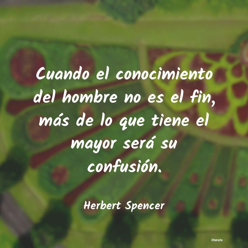 Frases de Herbert Spencer